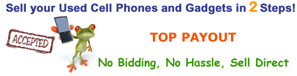 Two easy steps to sell your used cell phones, no hassle, sell direct, and personalized trading experiences.