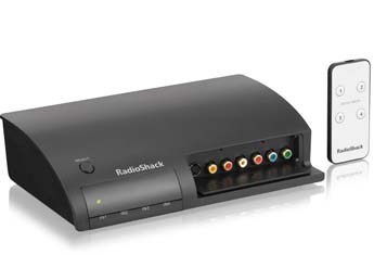 radioshack 15 316 4 way rc component s video av selector switchradioshack 15 316 4 way rc component s video av selector switch