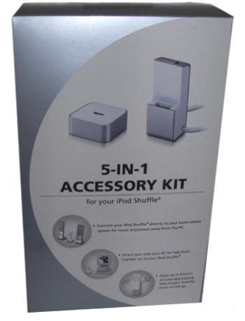 perdonado teoría Brote RadioShack 120-2377 5-IN-1 Accessory Kit For Apple iPod Shuffle | digiCircle